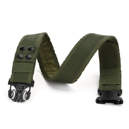 Yahill Security Tactical Belt Combat Gear Adjustable Heavy Duty Police Military Equipment Accessories for Sports Outdoor