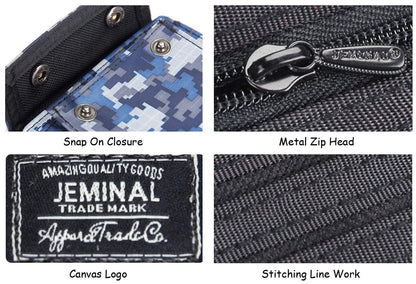 Men's Camo Printed Bifold Wallet