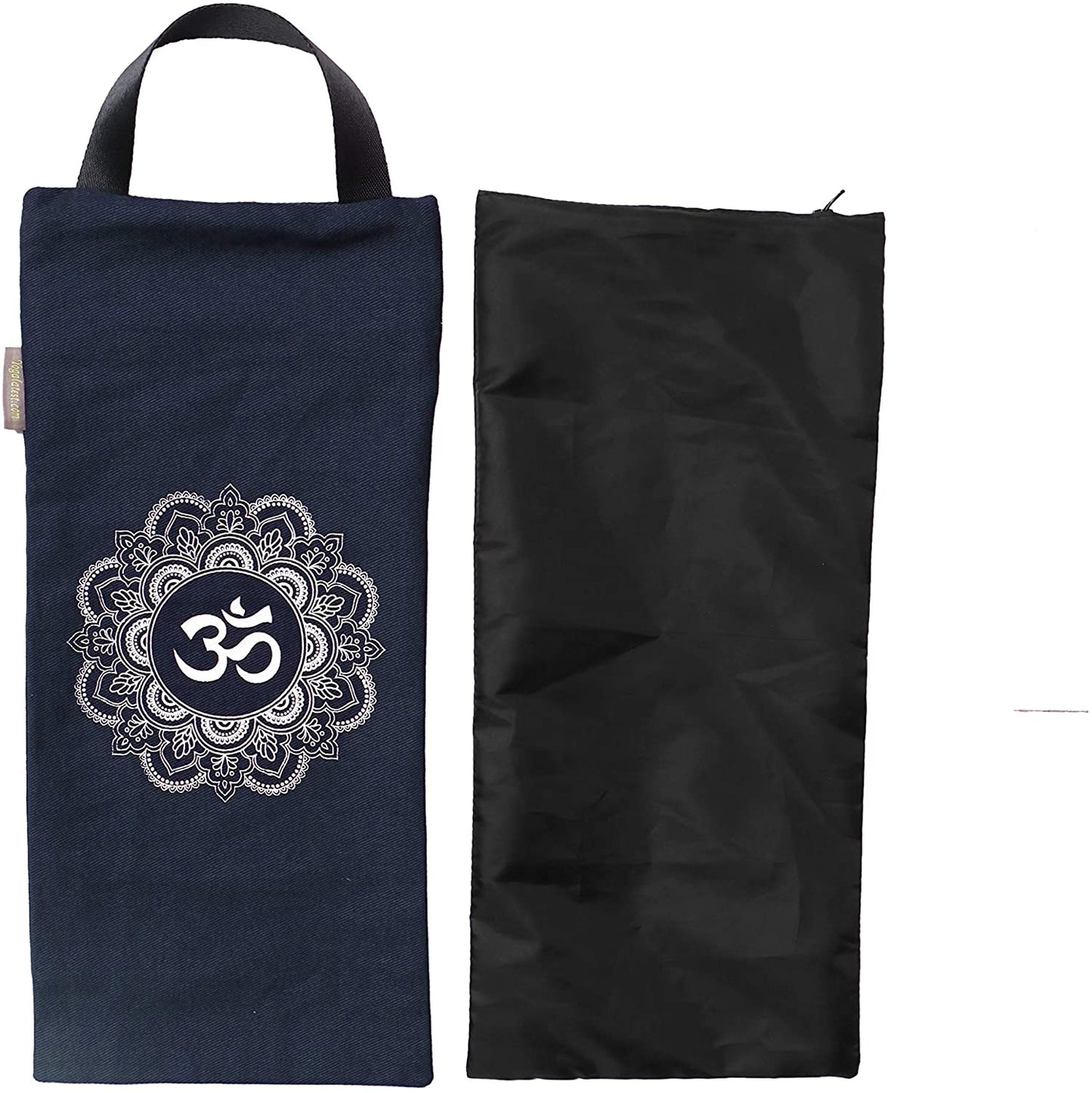 Yoga Sand Bag - Cotton Unfilled for Yoga Weights and Resistance Training, Size- 7.5" X 17"