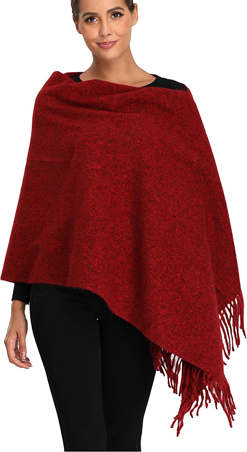 Women Men Winter Thick Cable Knit Wrap Chunky Warm Scarf