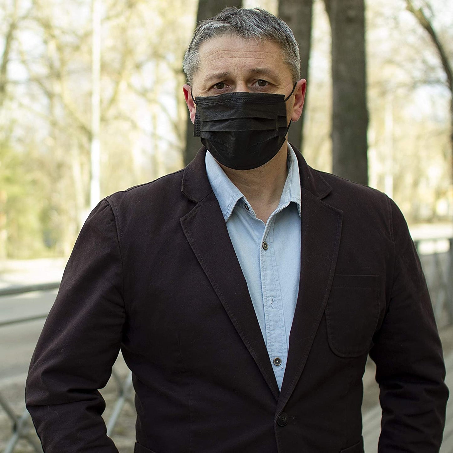 Face Masks - Disposable Face Masks for Men & Women - 3 Layers Protection - Comfortable/Adjustable/Breathable mask