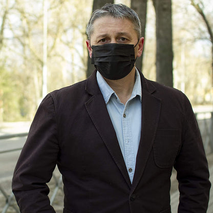 Face Masks - Disposable Face Masks for Men & Women - 3 Layers Protection - Comfortable/Adjustable/Breathable mask