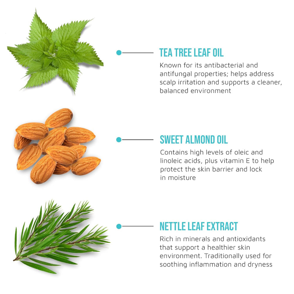 2.5 fl oz Tea Tree Multivitamin Oil – Hair & Skin Treatment – Topical Use – Vitamin E & Biotin Formula