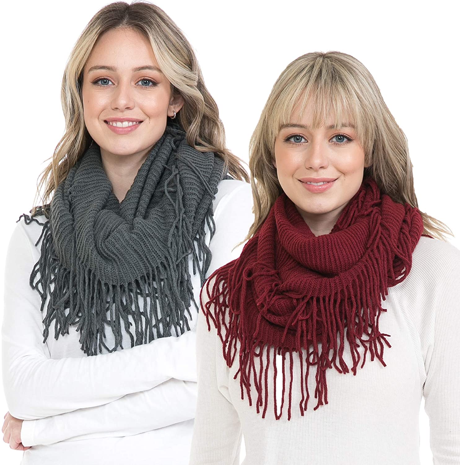Basico Scarfs For Women Fashion, Soft Winter Scarf Masks, Infinity Scarves Neck Warmer