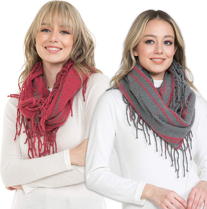 Basico Scarfs For Women Fashion, Soft Winter Scarf Masks, Infinity Scarves Neck Warmer