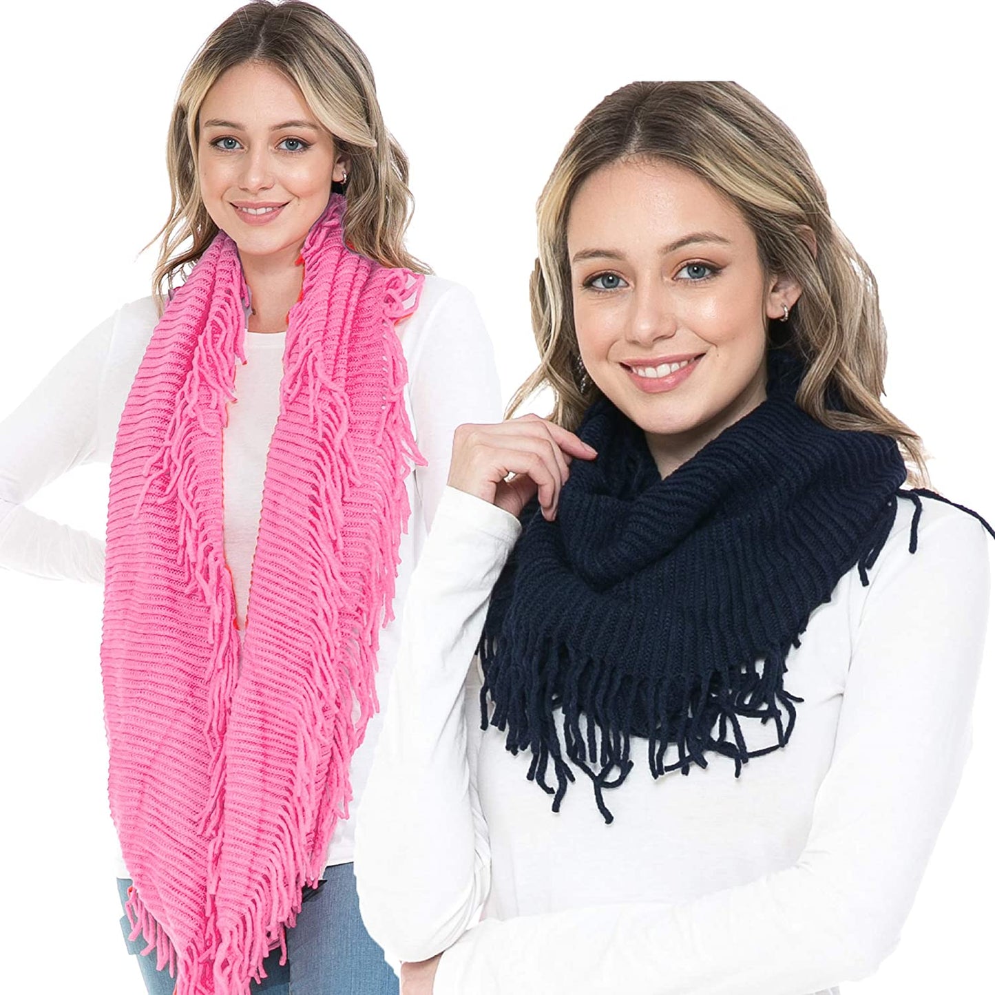 Basico Scarfs For Women Fashion, Soft Winter Scarf Masks, Infinity Scarves Neck Warmer