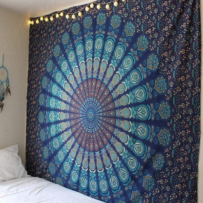Colorful Cotton Bohemian Mandala Tapestry