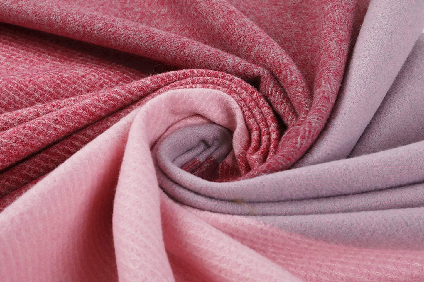 PINCTROT Chunky Large Blanket Scarf for Men Women Warm Cozy Plaid Tartan Wrap Super Soft Shawl Cape