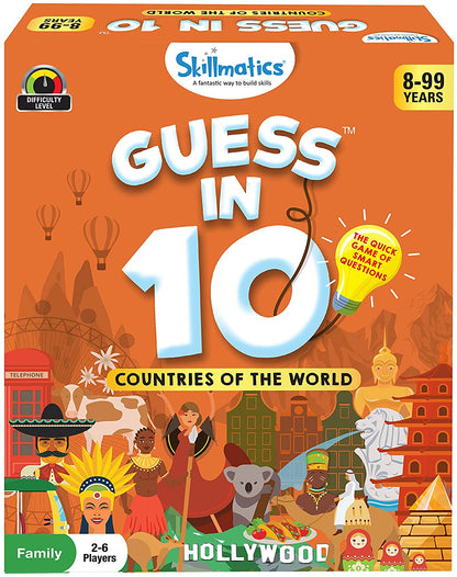 Skillmatics Educational Game : Animal Planet - Guess in 10 (Ages 6-99) | Card Game of Smart Questions | General Knowledge for Kids, Adults and Families | Gifts for Boys and Girls