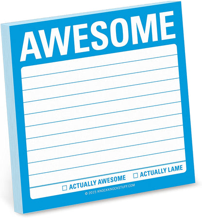Funny Mental Note Sticky Notepad