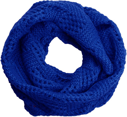 NEOSAN Women's Men Thick Winter Knitted Infinity Circle Loop Scarf