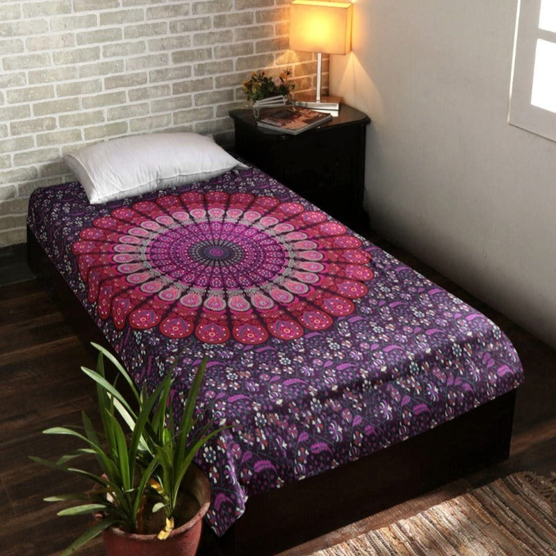Colorful Cotton Bohemian Mandala Tapestry