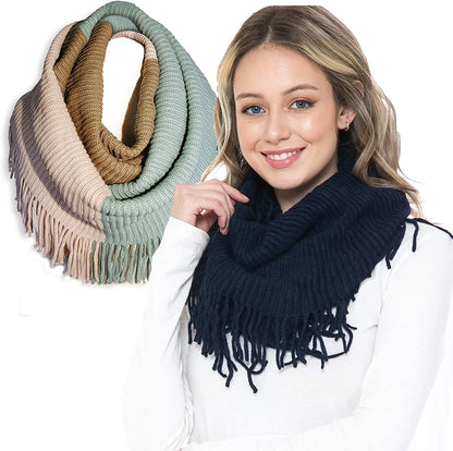 Basico Scarfs For Women Fashion, Soft Winter Scarf Masks, Infinity Scarves Neck Warmer