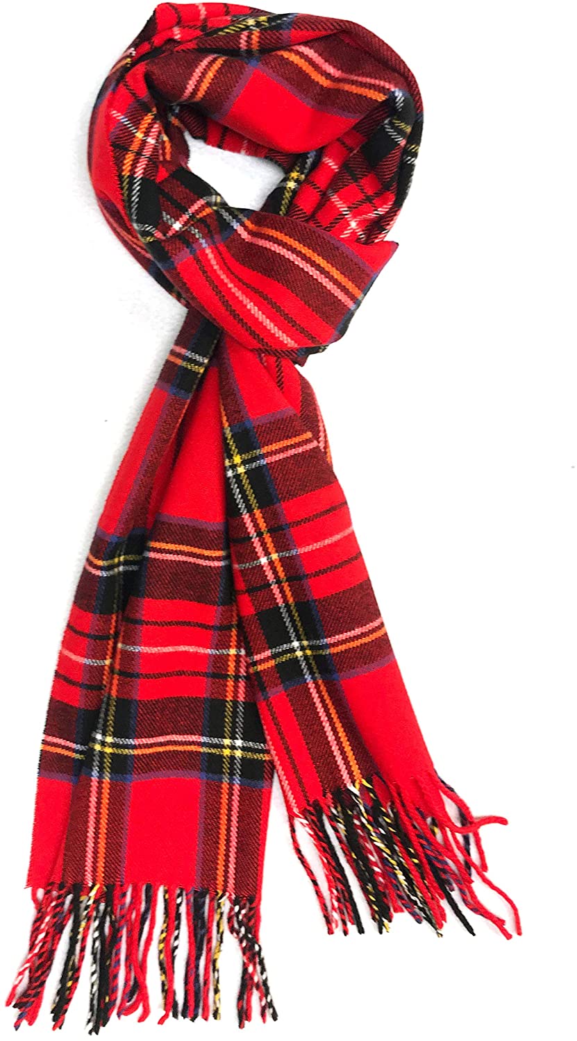 Calvia Cashmere Feel Scarf - Super Soft & Warm for Winter - Elegant Looks for Women & Men