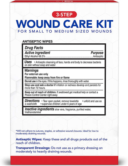 All Health Wound Care Kit, 40 Items | For Small to Medium Sized Wounds