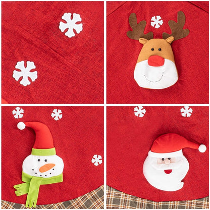 Santa And Friends Holiday Tree Skirt