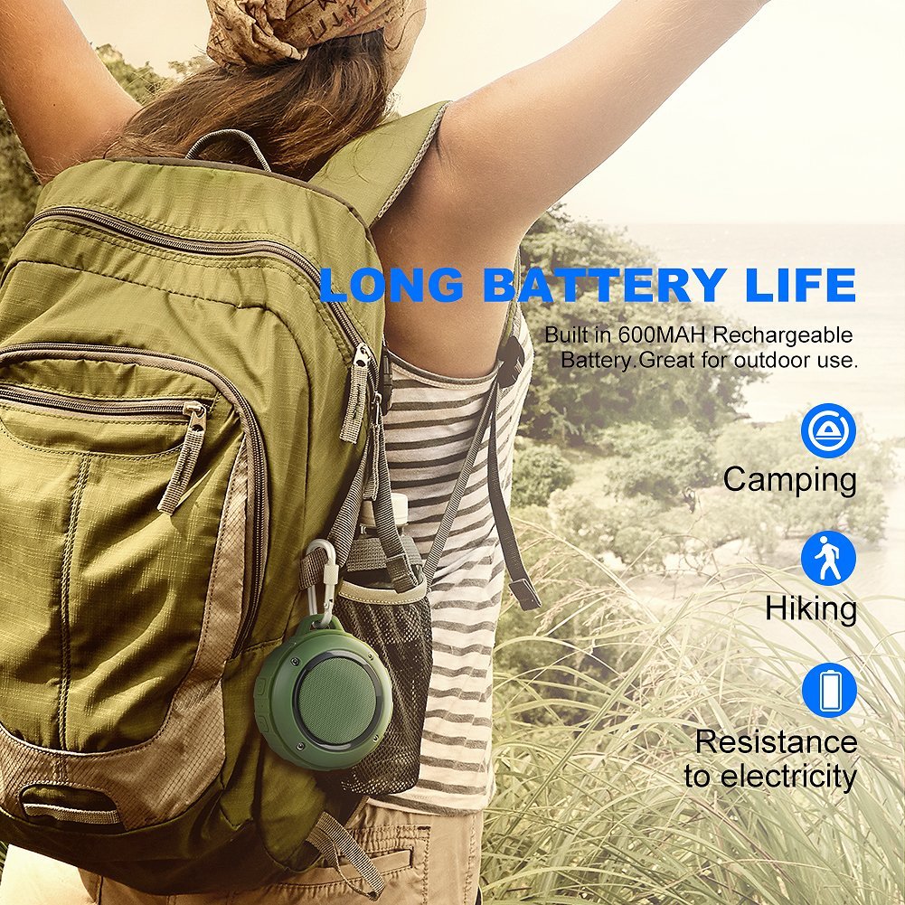 Outdoor Waterproof Wireless Bluetooth Portable Sports Speaker
