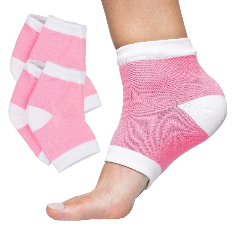2 Pack Moisturizing Heel Socks