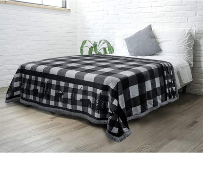 Twin Plush Sherpa Blanket