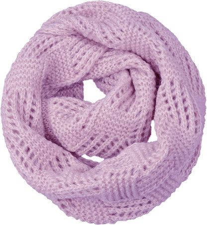 NEOSAN Women's Men Thick Winter Knitted Infinity Circle Loop Scarf