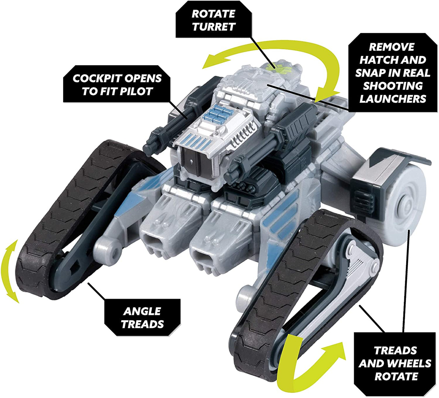 PlayMonster Snap Ships Scythe AV-19 Tank
