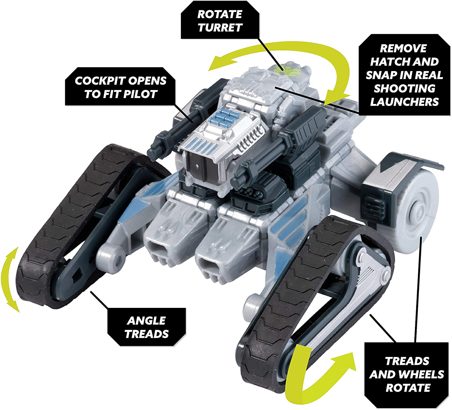 PlayMonster Snap Ships Scythe AV-19 Tank