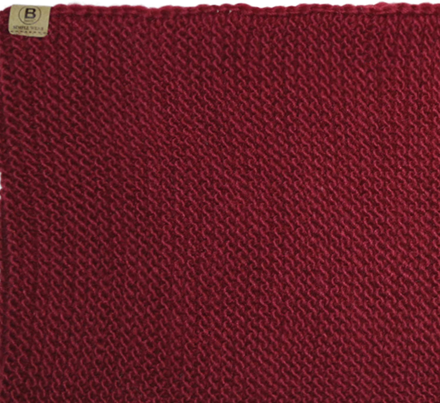 Basico Infinity Scarf | Winter Crochet Knit Scarf in One Size