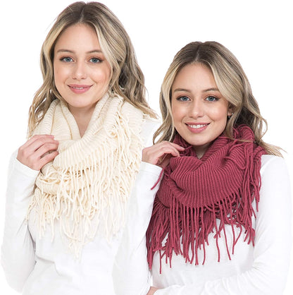 Basico Scarfs For Women Fashion, Soft Winter Scarf Masks, Infinity Scarves Neck Warmer