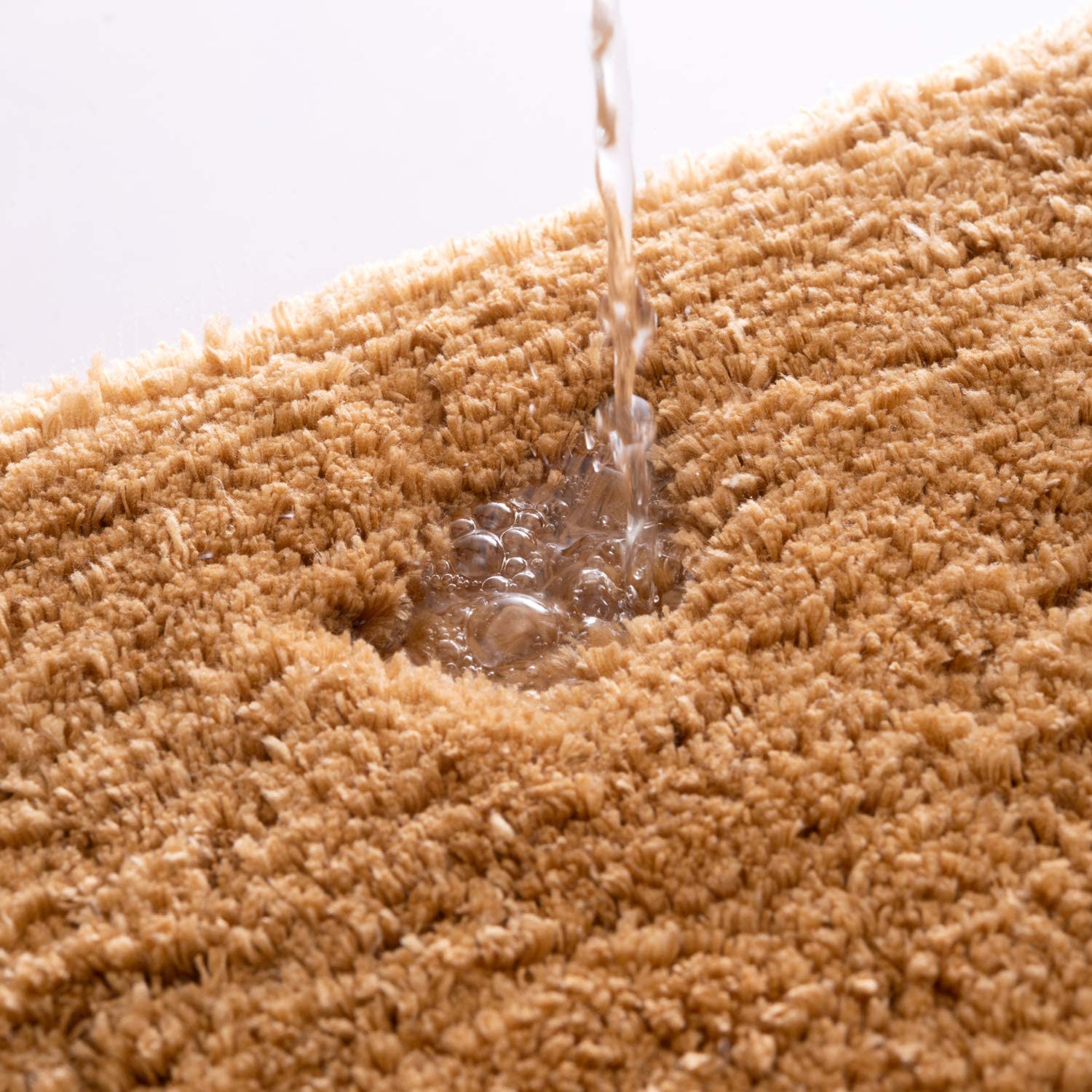 Liquid Absorbent Thick Shaggy Bathroom Rug 