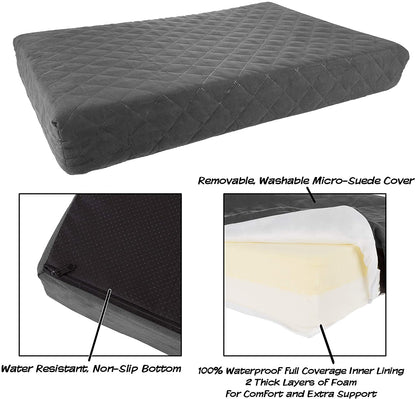 Waterproof Memory Foam Pet Bed