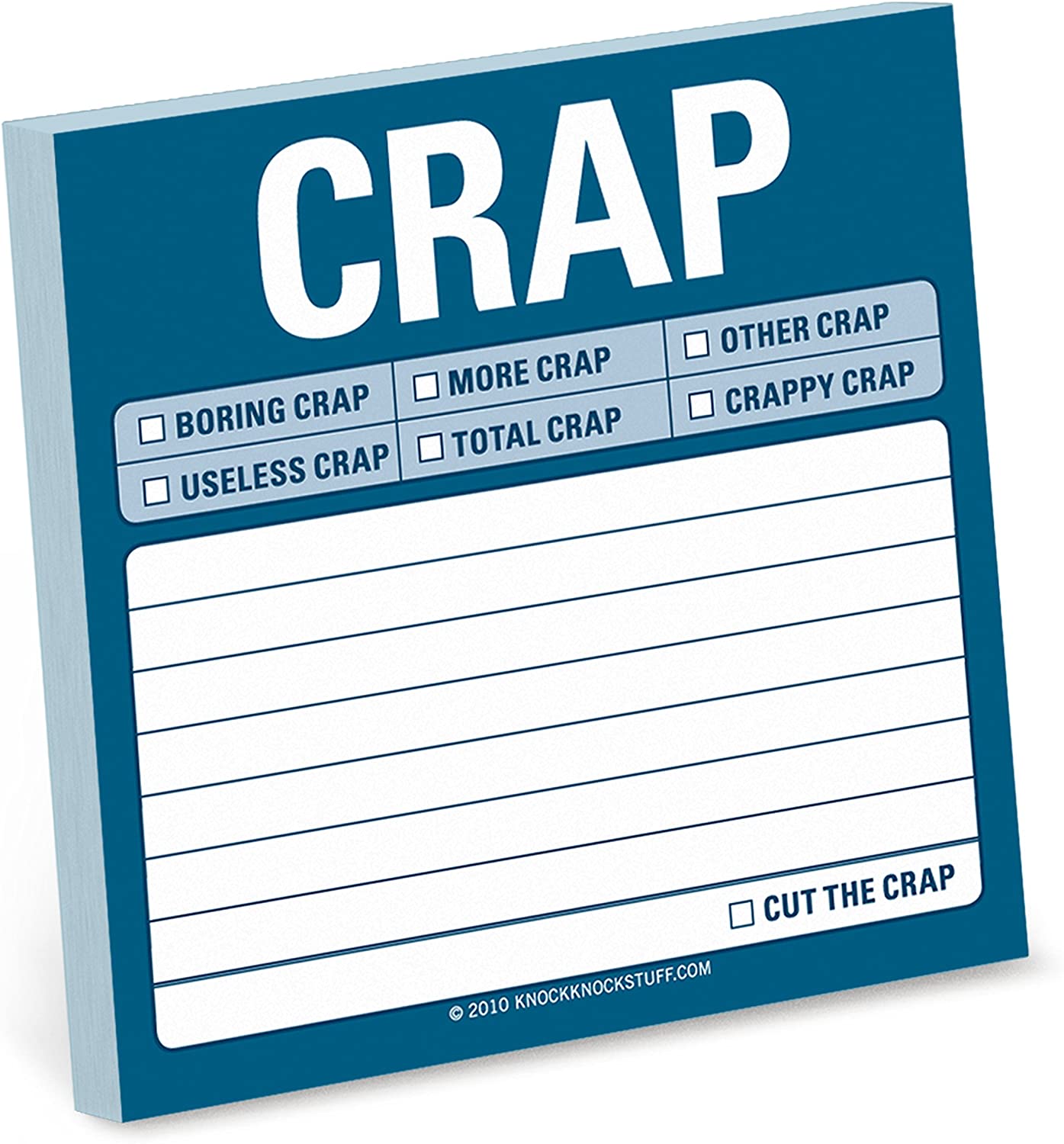 Funny Mental Note Sticky Notepad