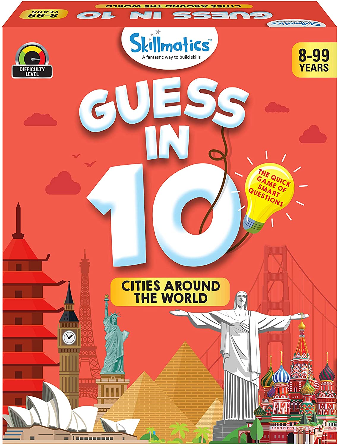 Skillmatics Educational Game : Animal Planet - Guess in 10 (Ages 6-99) | Card Game of Smart Questions | General Knowledge for Kids, Adults and Families | Gifts for Boys and Girls
