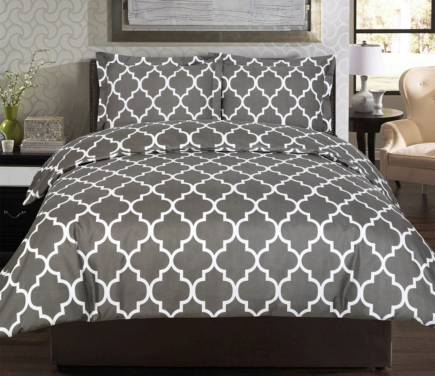 Utopian Luxurious Brushed Velvet Microfiber Duvet Cover Set