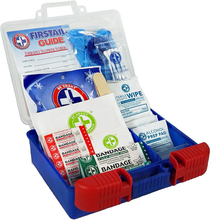 Be Smart Get Prepared 100 Piece First Aid Kit