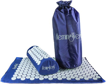 Acupressure Pain Relief Massage Mat And Pillow Set 