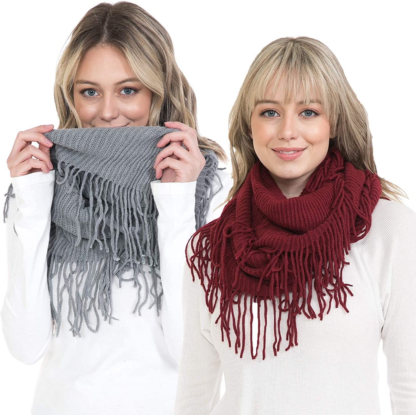 Basico Scarfs For Women Fashion, Soft Winter Scarf Masks, Infinity Scarves Neck Warmer