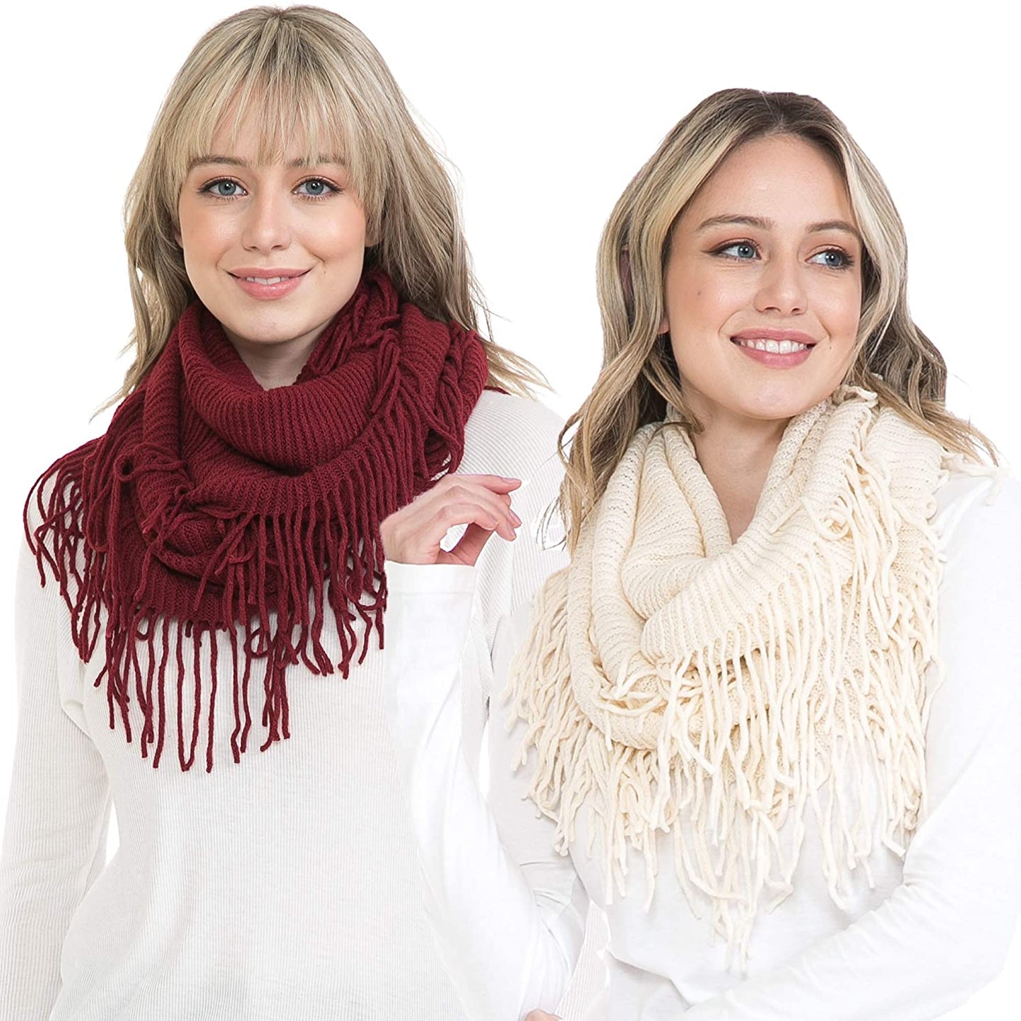 Basico Scarfs For Women Fashion, Soft Winter Scarf Masks, Infinity Scarves Neck Warmer