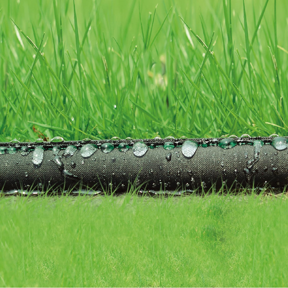 50FT Flat Soaker Hose – Linkable Drip Irrigation Hose, Dual Layer Leak-Free Garden Watering