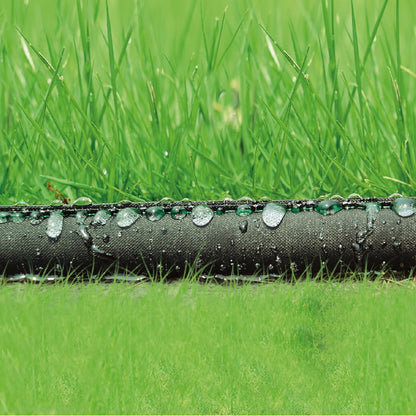 50FT Flat Soaker Hose – Linkable Drip Irrigation Hose, Dual Layer Leak-Free Garden Watering