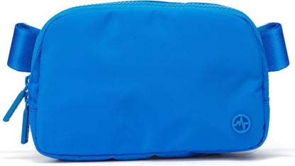 Belt Bag with Adjustable Strap and 2 Way Zipper