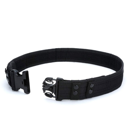 Yahill Security Tactical Belt Combat Gear Adjustable Heavy Duty Police Military Equipment Accessories for Sports Outdoor