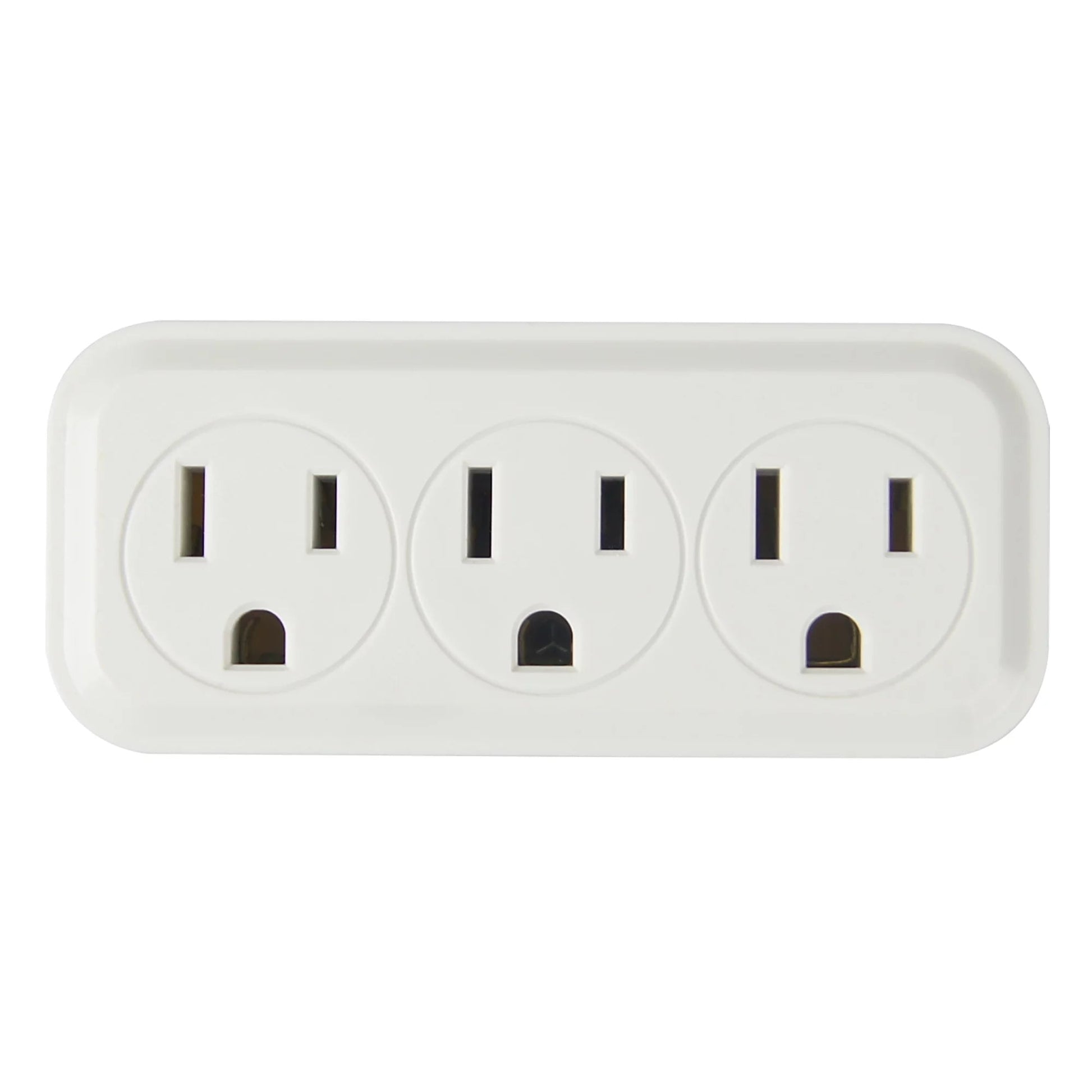 3-Piece Power Strip Set Includes 4-Outlet Strip with 1.5 Ft Cords and 6 & 3-Outlet Wall Blocks