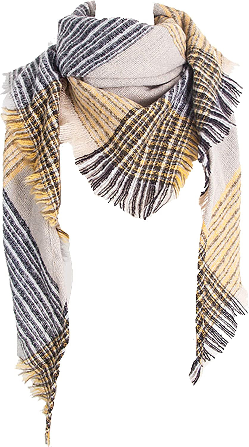 Women's Warm Triangle Scarf Shawl
