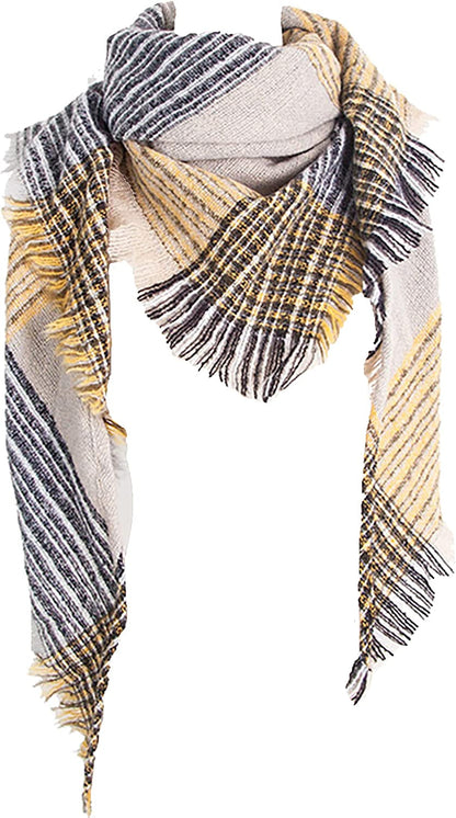 Women's Warm Triangle Scarf Shawl