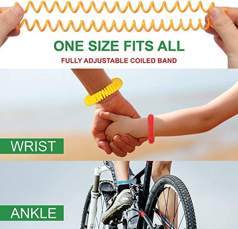 Superband Premium Insect Repellent Bracelet: Assorted Colors (10)
