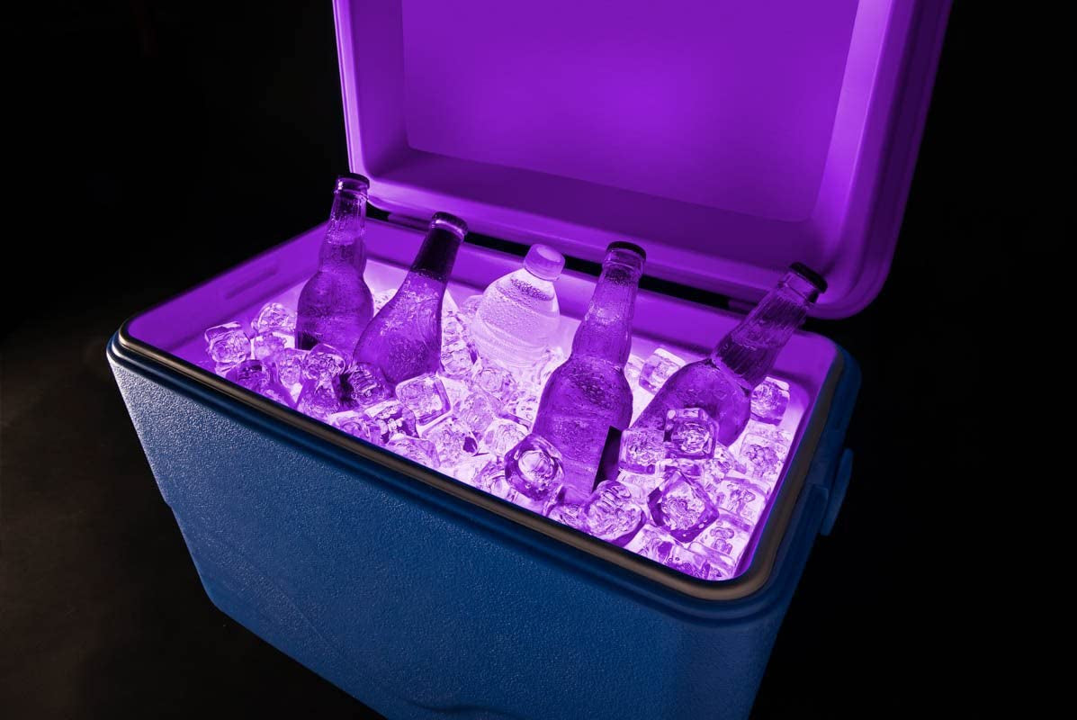 Brightz CoolerBrightz Can Shaped LED Ice Chest Light, Color Morphing - Waterproof Color Changing LED Light for Inside Coolers - Great for Camping, Tailgating, Backyard BBQ, Parties, and More