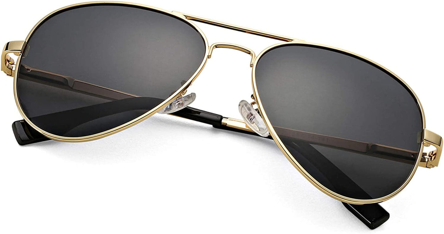  Polarized Aviator Sunglasses for Men Women