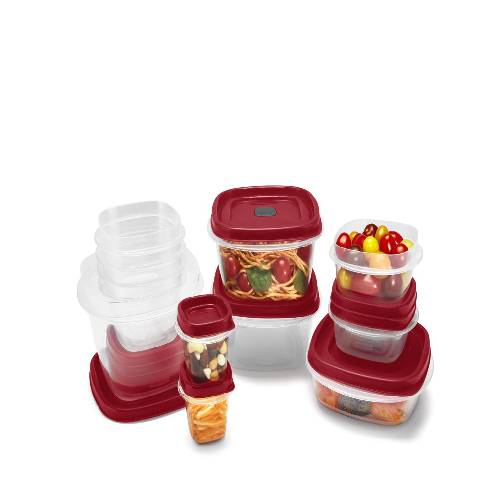 Rubbermaid 24 Piece Food Storage Containers