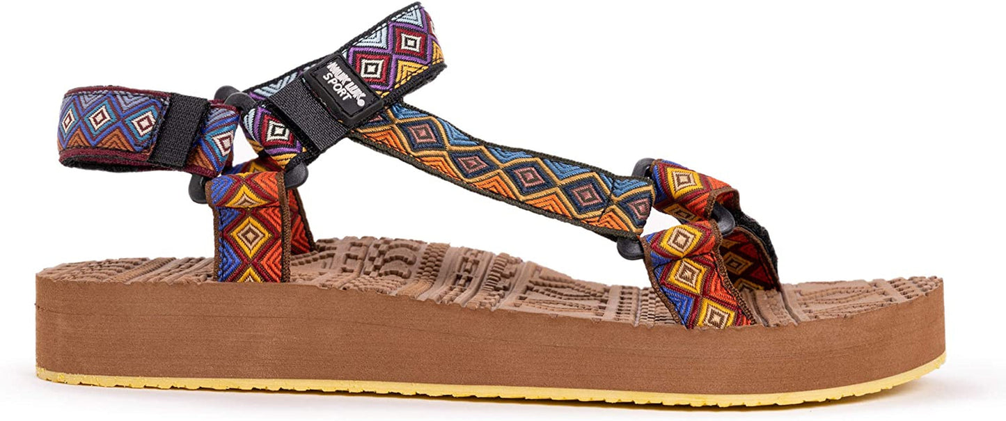 MUK LUKS Women's Lake Tahoe Sandal-Multi