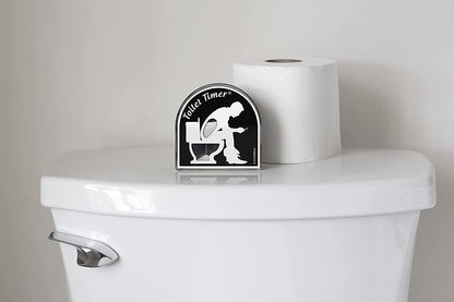 Toilet Timer by Katamco (Classic), Funny Gift for Men, Husband, Dad, Fathers Day, Birthday, Christmas Stocking Stuffer
